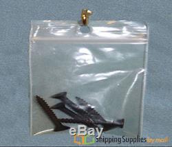 Clear 2 mil Hang Hole 5 x 8 Thick Plastic Poly Bags 8000 Pieces