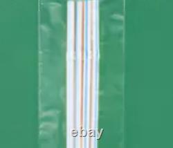 Clear 2mil Reclosable Zipper Poly Bags Self Seal Plastic Poly Bags MANY Sizes