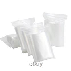 Clear 2mil Reclosable Zipper Poly Bags Self Seal Plastic Poly Bags MANY Sizes