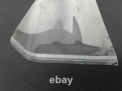 Clear Cello Bags 6 x 8 Resealable Cellophane OPP Poly Sleeves packing mask