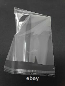 Clear Cello Bags 7 7/16x10 1/2 Resealable Cellophane OPP Poly Sleeves Packing