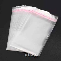 Clear Cellophane Bags Party Sweet Seal Self CELLO CARD BAGS CELLOPHANE PARTY BAG