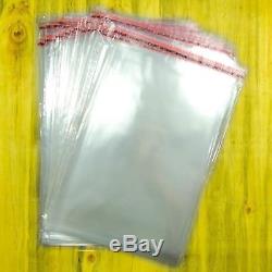 Clear Cellophane Cello Bags Self Peel Seal Cards Sweet Party Plastic Large Small