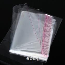 Clear Cellophane Plastic Bags Small Large Self Seal Cello For Gifts Cards Sweets