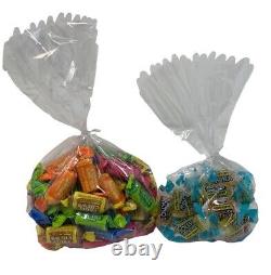 Clear Cellophane Sweet Gift Cello Display Bags Candy Cakes Pop Kids Party Treats