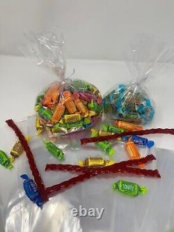 Clear Cellophane Sweet Gift Cello Display Bags Candy Cakes Pop Kids Party Treats