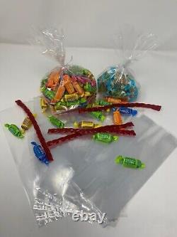 Clear Cellophane Sweet Gift Cello Display Bags Candy Cakes Pop Kids Party Treats