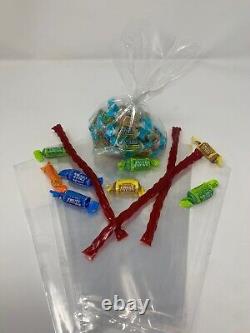 Clear Cellophane Sweet Gift Cello Display Bags Candy Cakes Pop Kids Party Treats