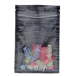 Clear Colorful Cord Design Aluminum Foil Plastic for Zip Bags Mylar Lock Pouches