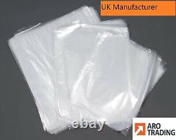Clear Food Bags Polythene All Sizes Clear Polythene Bags Strong