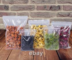 Clear GRIP SEAL BAGGIES Plastic Re-Sealable Poly Bags