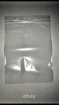 Clear Grip Seal Bags Poly Plastic Resealable Zip Lock Bag FREE 1st Class UK Post