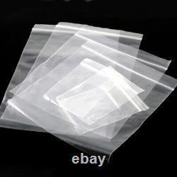 Clear Grip Seal Plastic Poly Packaging Food Grade