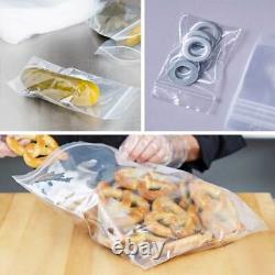 Clear Grip Seal Zip Lock Bags Poly Plastic Press Self Seal Baggies All Sizes