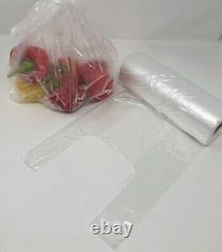 Clear HD Polythene Plastic Bags On a Roll 9x14 Fruit/Veg/Meat/Butcher/Sandwich