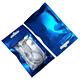 Clear Matte Blue Mylar For Zip Bag Plastic Seal Aluminum Foil Lock Food Package