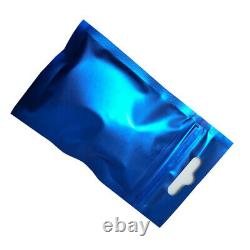 Clear Matte Blue Mylar for Zip Bag Plastic Seal Aluminum Foil Lock Food Package