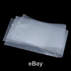 Clear Matte Reclosable Ziplock Bag Plastic Transparent Storage Packaging Pouches