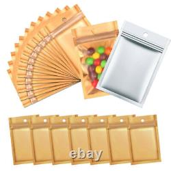 Clear Mylar Zip Lock Bag Aluminum Foil Packaging Plastic Pouches Food Storage