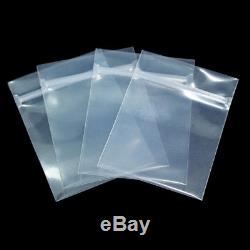 Clear PPE Zip Lock Bag Anti-oxidation Plastic Packaging Pouch Resealable Jewelry