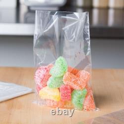 Clear Plastic Crystal Food Storage Bags for Freezing 120 Gauge All Sizes