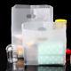 Clear Plastic Matte Unpack Packaging Bag With Handle For Gift Food Storage Pouch