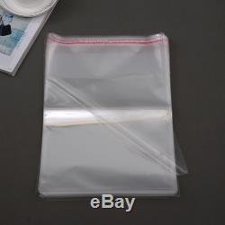 Clear Plastic OPP Poly Bags Cellophane Self Adhesive Peel Seal Various Sizes