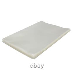 Clear Plastic Poly Food Grade Sideweld Bags/Various Sizes & Quantities Available