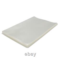 Clear Plastic Poly Food Grade Sideweld Bags/Various Sizes & Quantities Available