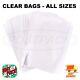 Clear Plastic Poly Small Large Cellophane Bags For Sweets Wax Melts Gifts Cards