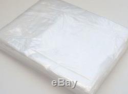 Clear Plastic Polythene Bags 10 x 12 Inch Food Storage Crafts Strong Thick 250G
