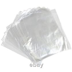 Clear Plastic Polythene Poly Strong Bags for Fruits Vegetable Storage 100 Gauge