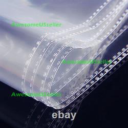 Clear Plastic Reclosable Poly Lip Tape Seal Bags Coins Jewelry T Shirt Apparel