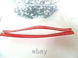 Clear Plastic Red Top Zip Wallet Folder Supazip Bag 4 Sizes Buy 10-50