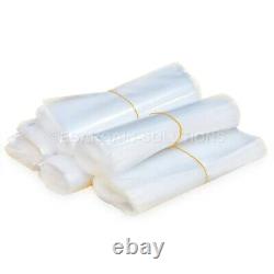 Clear Poly Bags Packaging Storage Plastic Bags Many Sizes