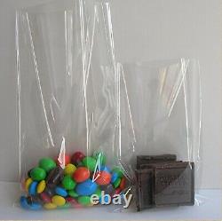 Clear Poly Plastic Bags for Biscuits Cookie Sweets Gifts Wax Melts Greeting Card