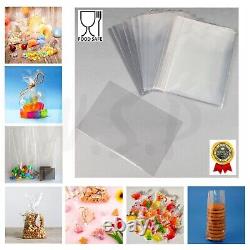 Clear Poly Plastic Bags for Biscuits Cookie Sweets Gifts Wax Melts Greeting Card