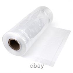 Clear Poly Roll Garment Cover 100 Gauge Polythene Clothes Suit Dress Plastic Bag