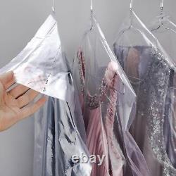 Clear Poly Roll Garment Cover 100 Gauge Polythene Clothes Suit Dress Plastic Bag