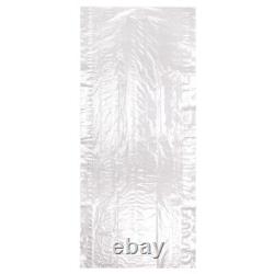 Clear Poly Roll Garment Cover 100 Gauge Polythene Clothes Suit Dress Plastic Bag