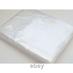 Clear Polythene Plastic Bags Sizes Crafts Food Poly All Size 100 Gauge