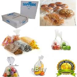 Clear Polythene Plastic Food Approved Bags 150 Gauge All Sizes / Qtys
