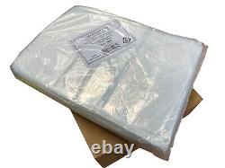 Clear Polythene Plastic Food Bags 100g Dispenser Packs with 30% Recycled Content