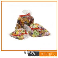 Clear Polythene Plastic Food Bags Freezer Storage 15x20 200 Gauge 3000 Pcs
