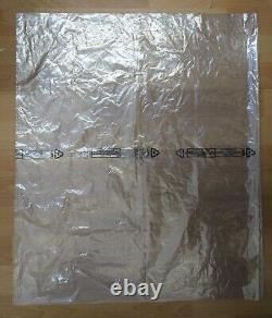 Clear Polythene Printed Bags LDPE Bags 26 x 45 120 Gauge
