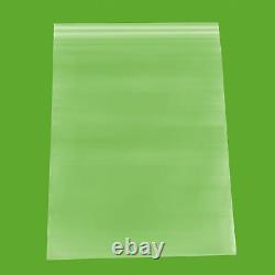 Clear Reclosable Plastic Ziplock Bag, 4 Mil, 10 x 13 10000 Pieces