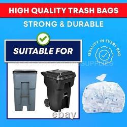 Clear Refuse Bags Heavy Duty 140 Gauge 200 Gauge