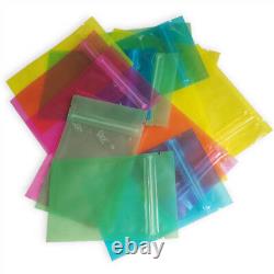 Clear Resealable Poly Bags Pouches Clear Plastic Zipper Bag Jewelry Storage Bags
