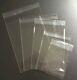 Clear Resealable Self Seal Adhesive Bags Cello Lip Tape Reclosable Poly Plastic