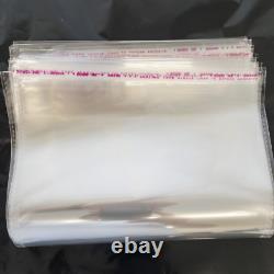 Clear Seal & Peel Transparent Cellophane Plastic Bags See Through Opp Bags UK